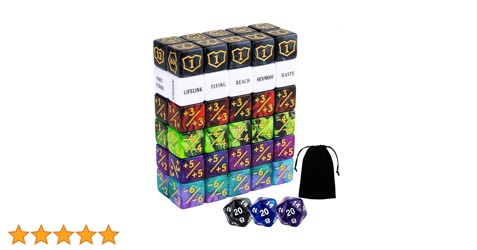 Amazon.co.jp: MTGダイスカウンター63個 バルク能力キーワード